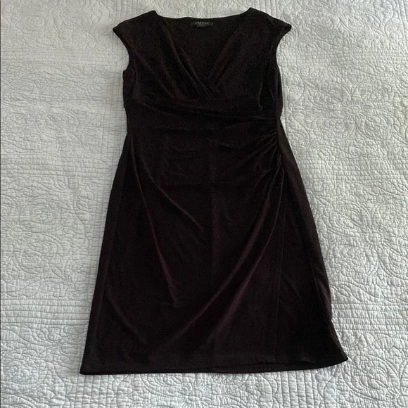 Ralph Lauren Elegant Black Midi Dress - Picture 1 of 4
